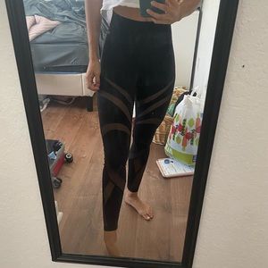 Lululemon Wunder Under Mesh Tight
